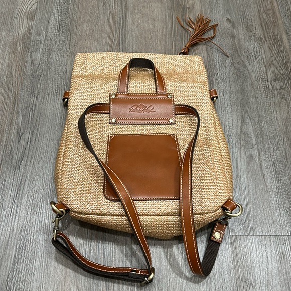 Patricia Nash Tan Backpack with Brown Accents main image 6